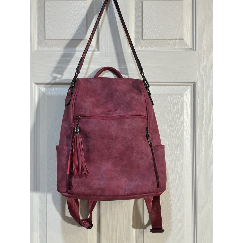 Fadeon Laptop Backpack Pu Leather‎